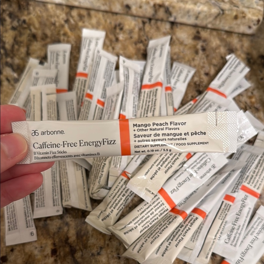 Arbonne Mango Peach EnergyFizz Sticks